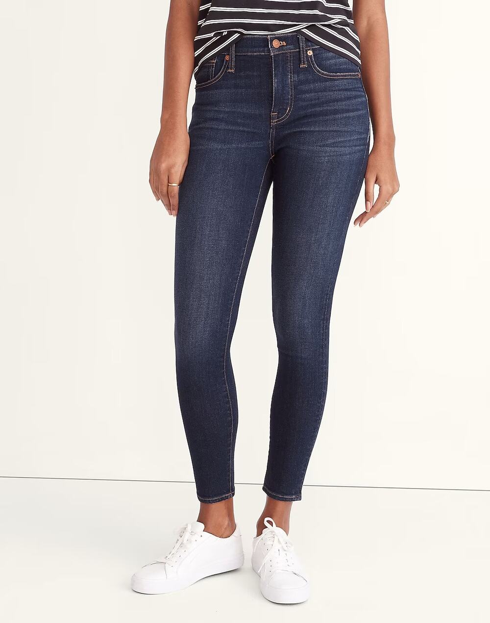 Madewell Mid-Rise Skinny Jeans Blayton Wash Size 28 New